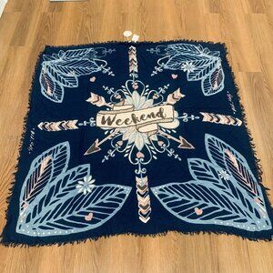 Odd Molly Rare HTF Weekend All Over Print  Scarf NWT